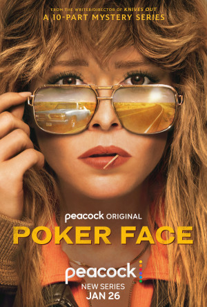 Poker Face TV series 2023 poster.