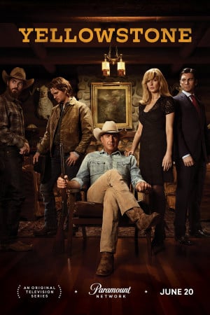 Yellowstone TV series 2018 poster.