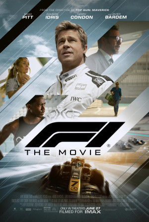F1 movie 2025 poster.