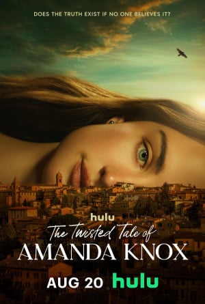 The Twisted Tale of Amanda Knox TV series 2025 poster.