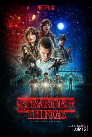 Stranger Things TV series 2016 poster.