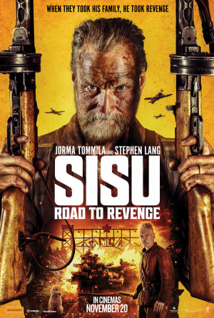 Sisu: Road to Revenge movie 2025 poster.
