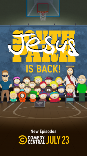 South Park TV series 1997 poster.