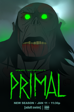 Primal TV series 2019 poster.