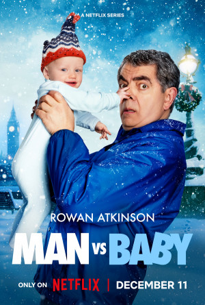 Man Vs Baby TV series 2025 poster.