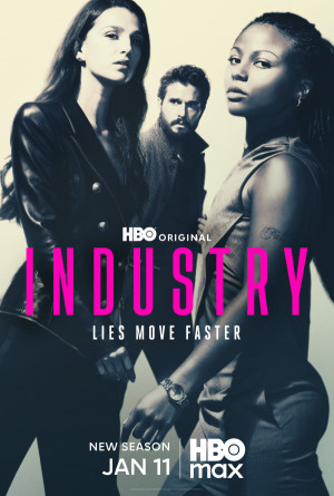 Industry TV series 2020 poster.