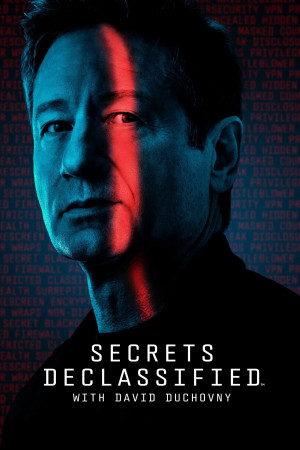 Secrets Declassified with David Duchovny TV series 2025 poster.