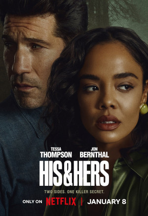 HIS & HERS TV series 2026 poster.
