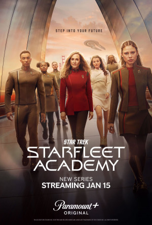 Star Trek: Starfleet Academy TV series 2026 poster.